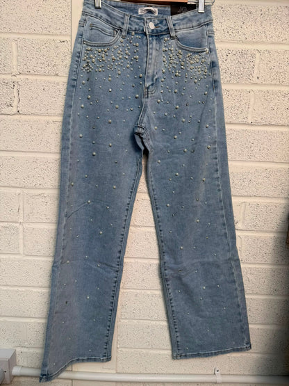 Diamond and Pearl Denim Bootcut Jeans