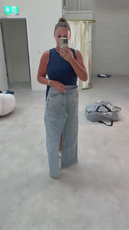 Diamond and Pearl Denim Bootcut Jeans