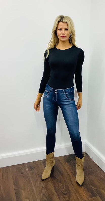 Freddy Snug Wrup Blue Denim Jeans