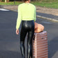 COMMANDO FAUX LEATHER  TROUSER LEGGINGS ( AS SEEN ON MICHELLE HEATON )