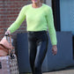 COMMANDO FAUX LEATHER  TROUSER LEGGINGS ( AS SEEN ON MICHELLE HEATON )