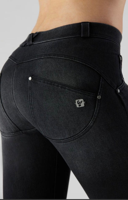 Freddy Snug Wrup Black Denim Jeans