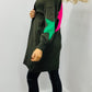 LARASFASHION STAR CARDI OLIVE